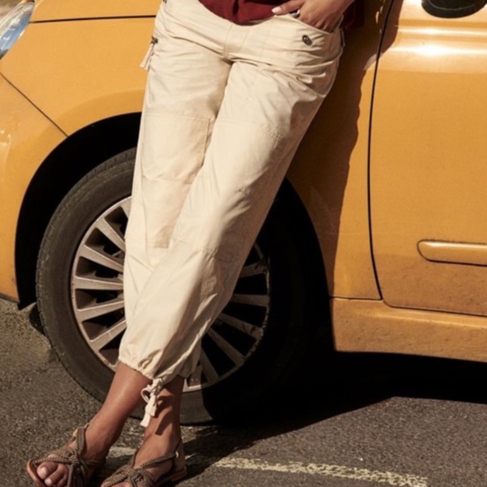 Anthropologie Ripley Utility Pants 28 neutral khaki. NEW
